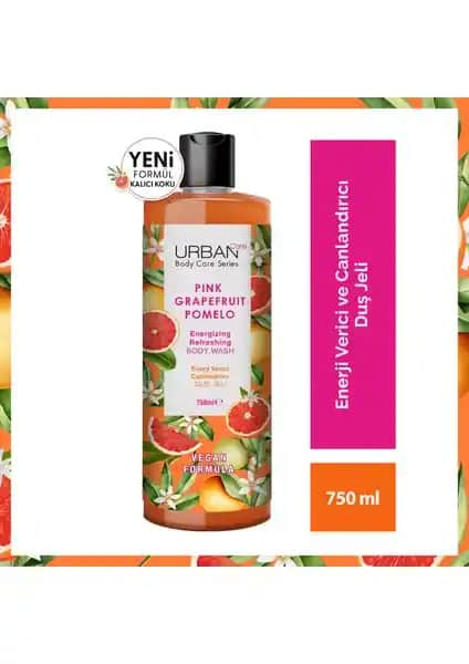 Urban Care Body Series Pink Grapefruit Pomelo Duş Jeli: Doğal ve Canlandırıcı Temizlik Deneyimi