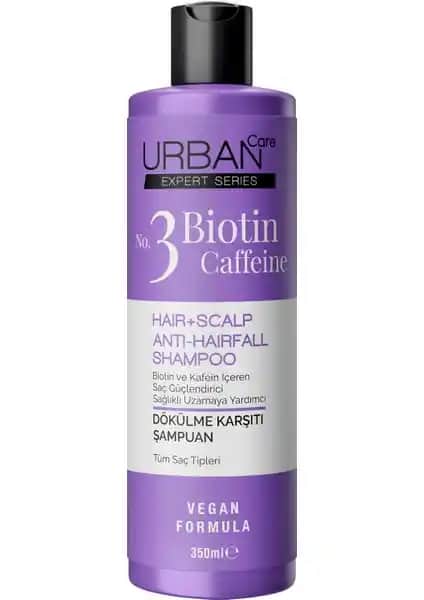 Urban Care Expert Serisi Biotin ve Kafein İçeren Dökülme Karşıtı Saç Şampuanı Özellikleri ve Faydaları