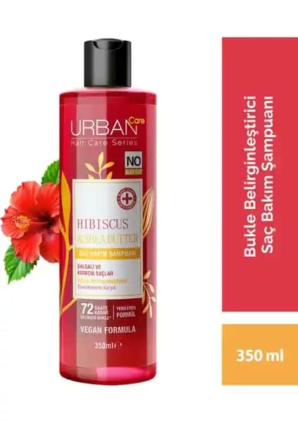 Urban Care Hibiscus & Shea Butter Bukle Belirginleştirici Şampuanı Doğal ve Etkili Saç Bakımı İçin