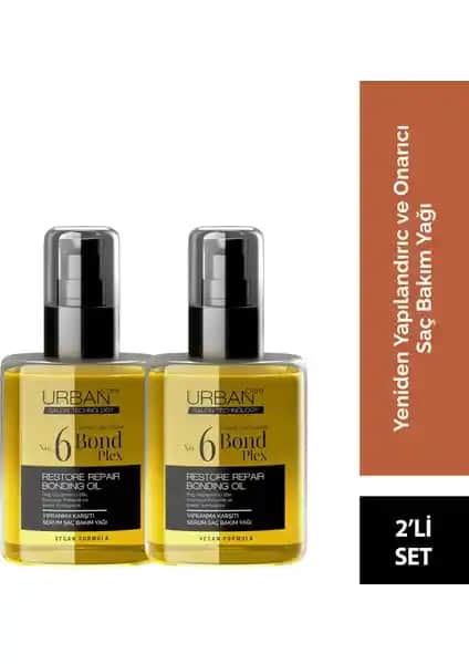 Urban Care No.6 Bond Plex Restore Repair Saç Serumu Yıpranmış Saçlar İçin Güçlendirici Bakım