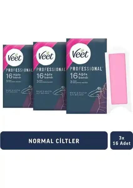 Veet Professional Sir Ağda Bandı: Hassas Ciltler İçin Yüksek Performanslı Epilasyon Çözümü