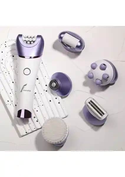 VeryFit 6 Başlıklı Masaj Pedikür Epilatör: Çok Fonksiyonlu Cilt Bakım Cihazı Özellikleri ve Kullanımı