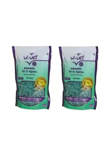 Vi-Vet Granül Soyulabilir Boncuk Sir Ağda Azulen 250 gr Doğal ve Pratik Epilasyon Çözümü