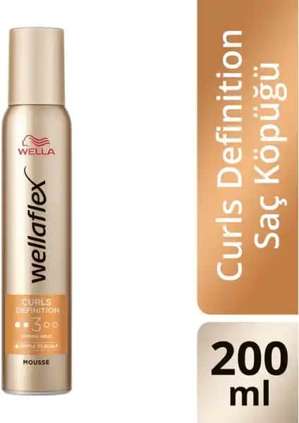 Wella Curls Definition Bukle Belirginleştirici Saç Köpüğü: Doğal ve Şekillendirici Etkili Ürün