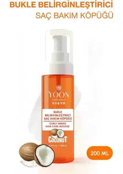 Yoon Bukle Belirginleştirici Saç Köpüğü: Dalgalı ve Kıvırcık Saçlar İçin Etkili Çözüm