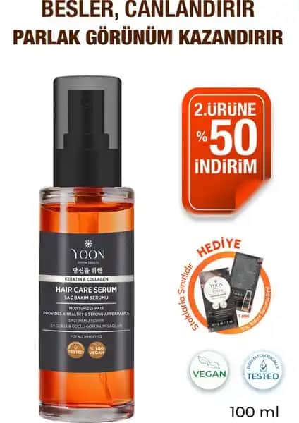 Yoon Durulanmayan Saç Bakım Serumu: Güçlendirici ve Parlaklık Sağlayan Etkili Ürün