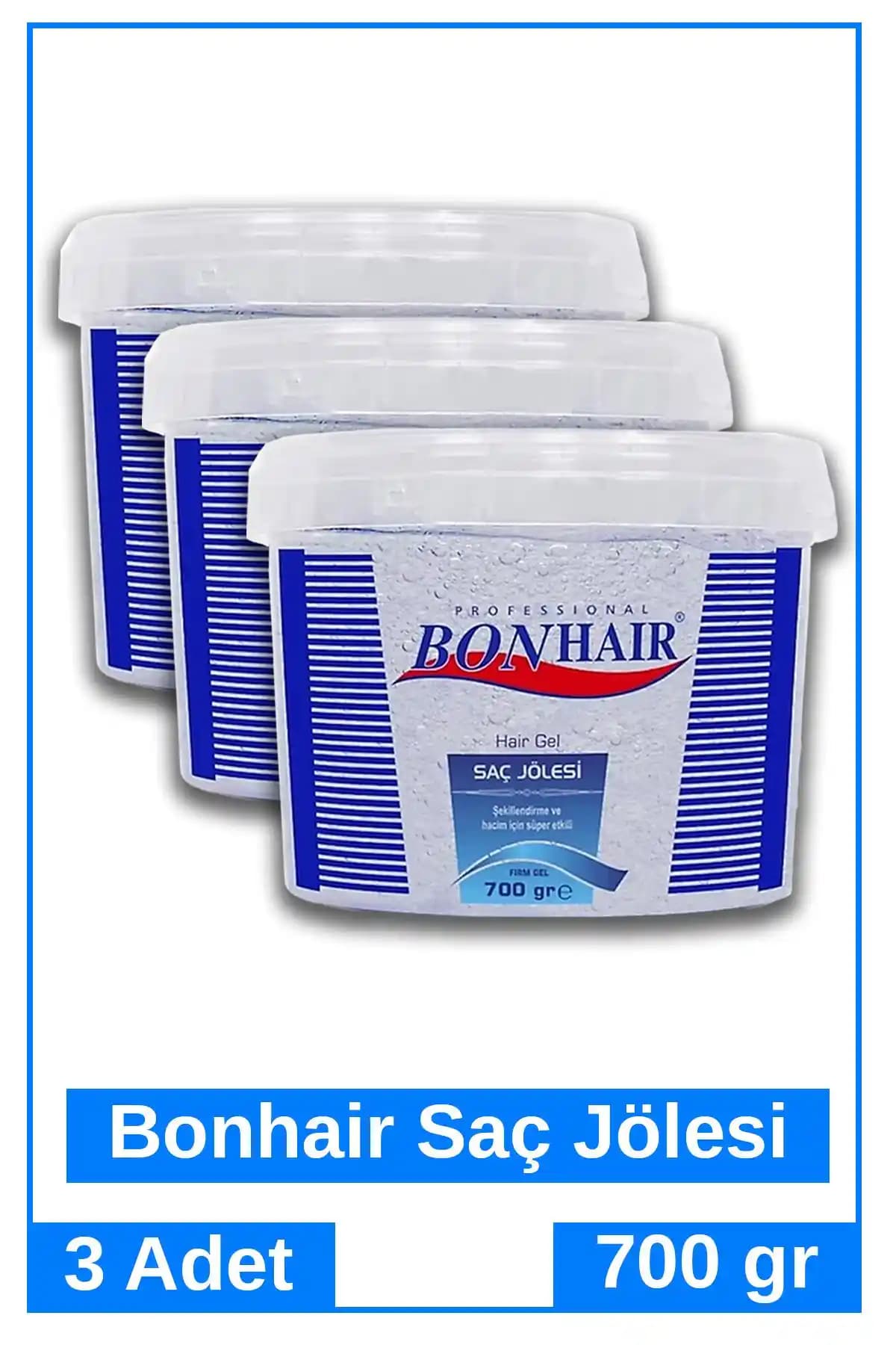 Bonhair Saç Jölesi 3X700 Gr Yüksek Tutuculuk ve Doğal Görünüm Sağlar