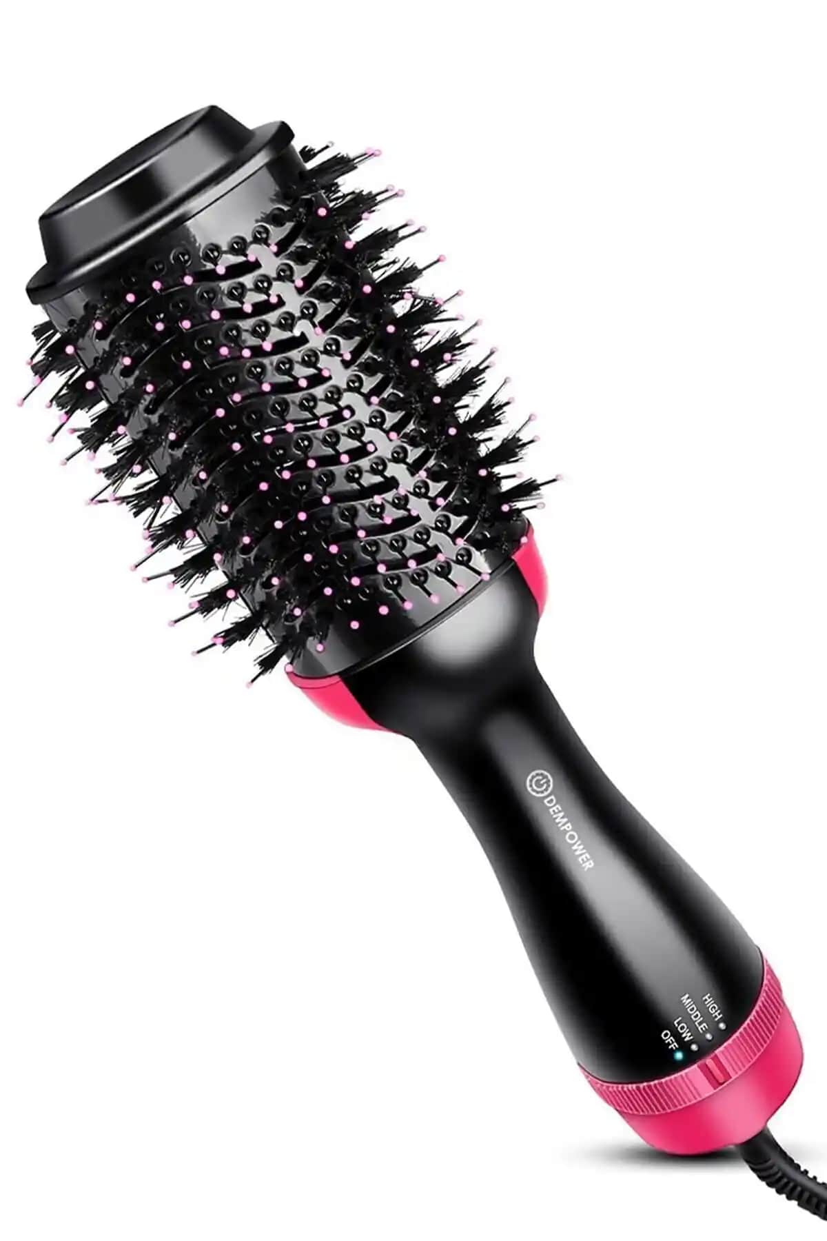 DEMPOWER Saç Düzleştirici Şekillendirici Fön Fırçası Tarak İnceleme ve Özellikleri