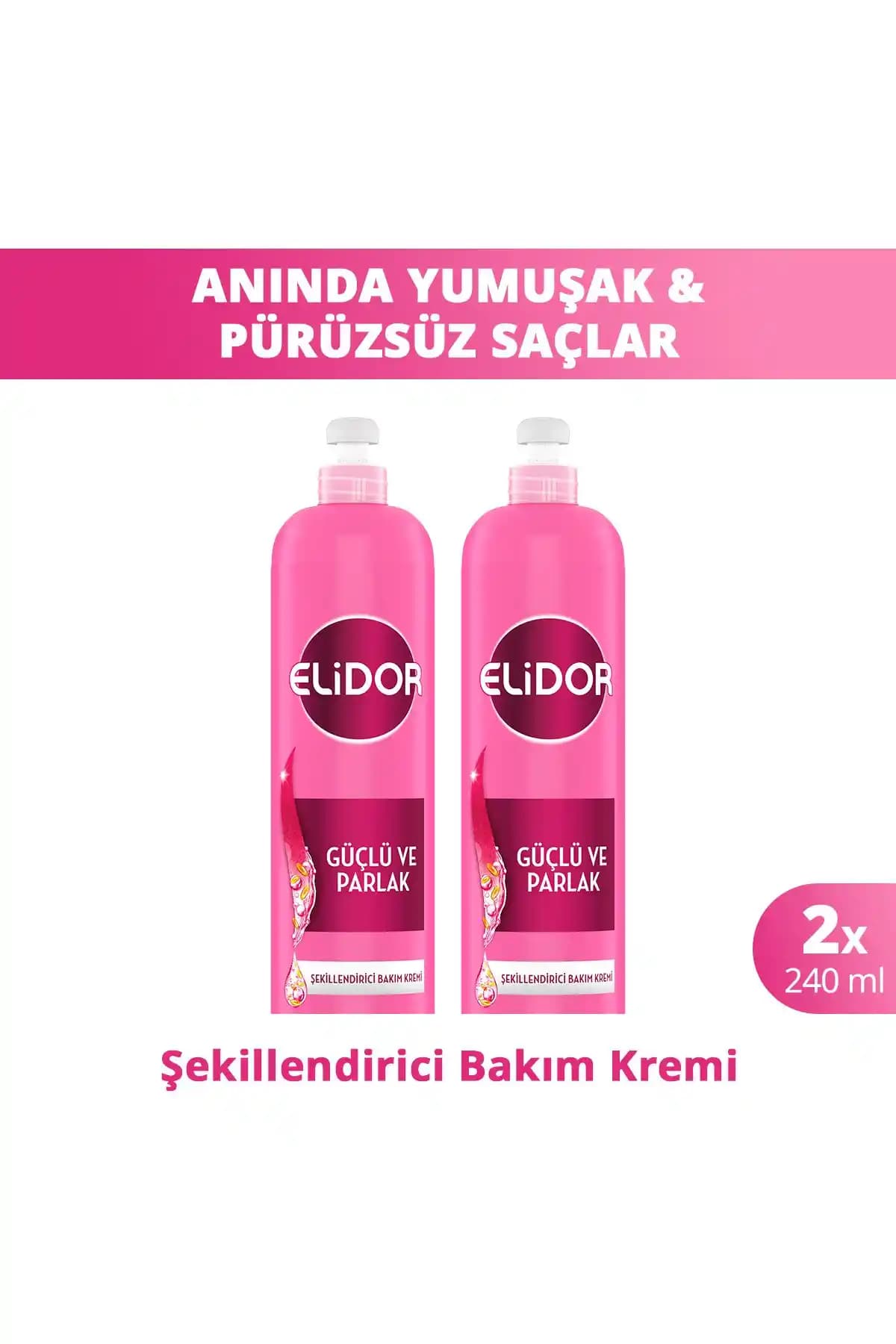 Elidor 7/24 Şekillendirici Saç Bakım Kremi: Parlak ve Sağlıklı Saçlar İçin Günlük Kullanım Ürünü