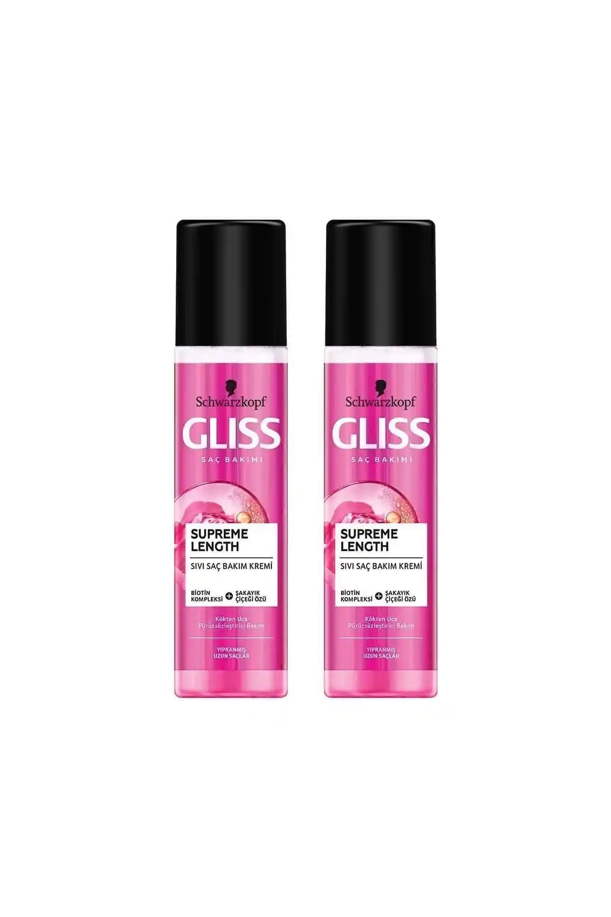 Gliss Supreme Length Uzun Saçlar İçin Durulanmayan Saç Kremi İncelemesi ve Kullanım Avantajları