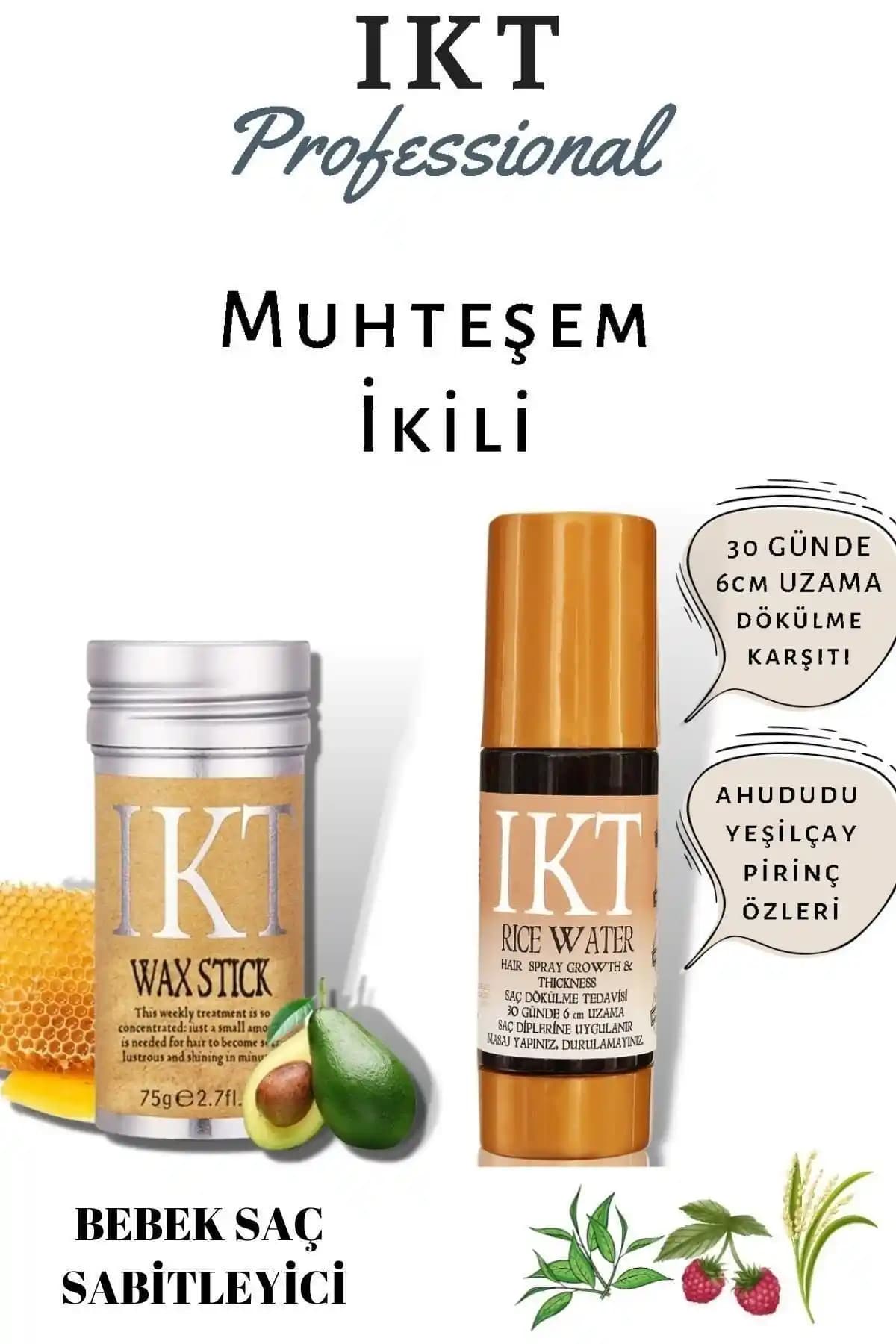 IKT Profesyonel Saç Bakım Ürünleri İncelemesi: Wax ve Rice Water Spreyi Özellikleri