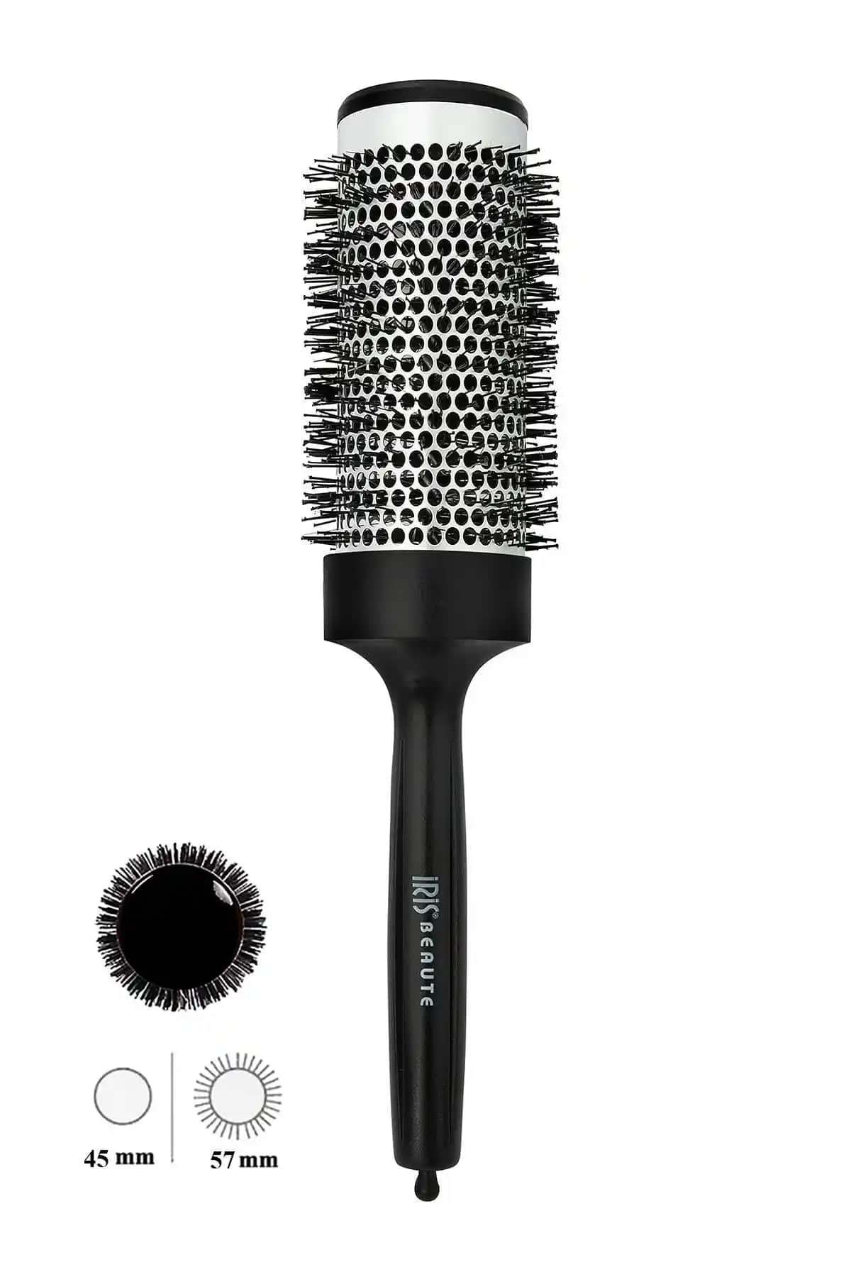 IRIS Metal Tüplü Kalın Fön Fırçası 45 Mm Large ile Hacimli Saçlar İçin Etkili Çözüm