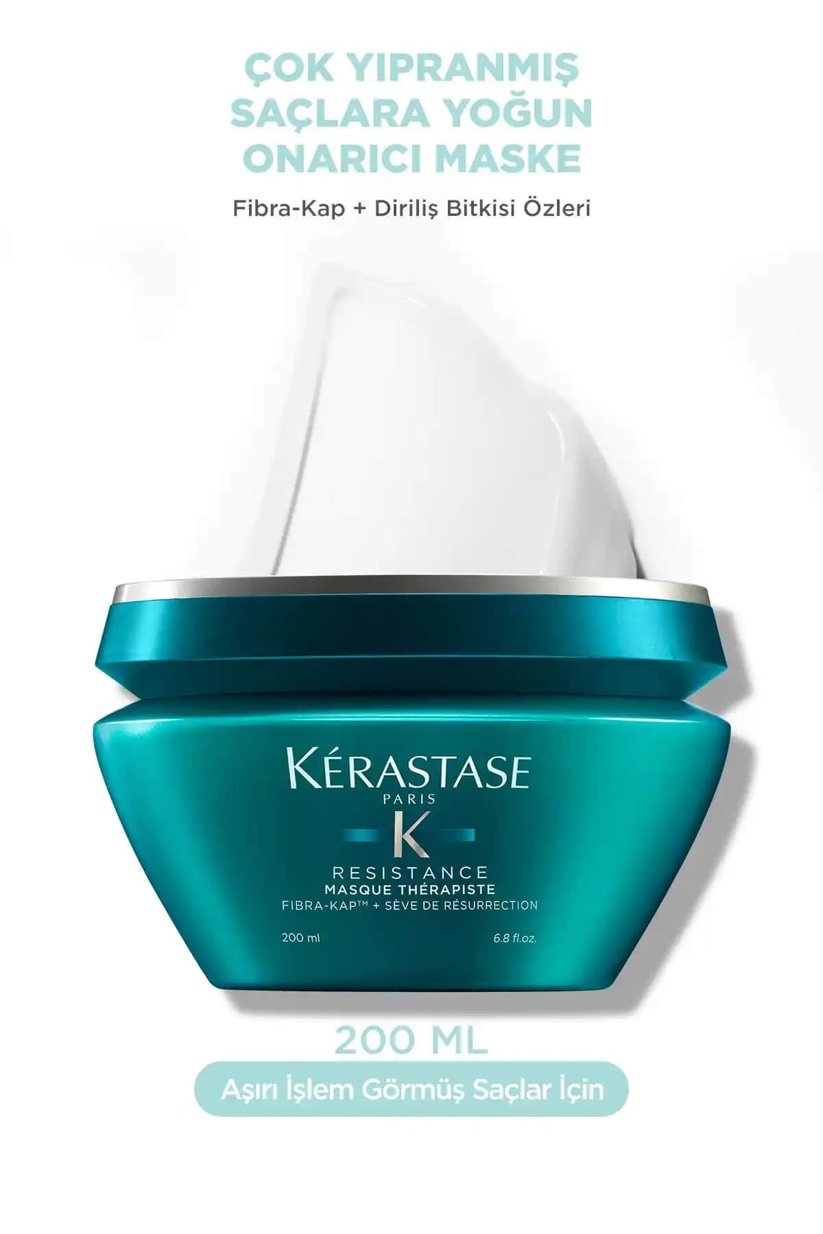Kerastase Resistance Masque Therapiste ile Yıpranmış Saçlarınızda Derinlemesine Onarım ve Güçlendirme