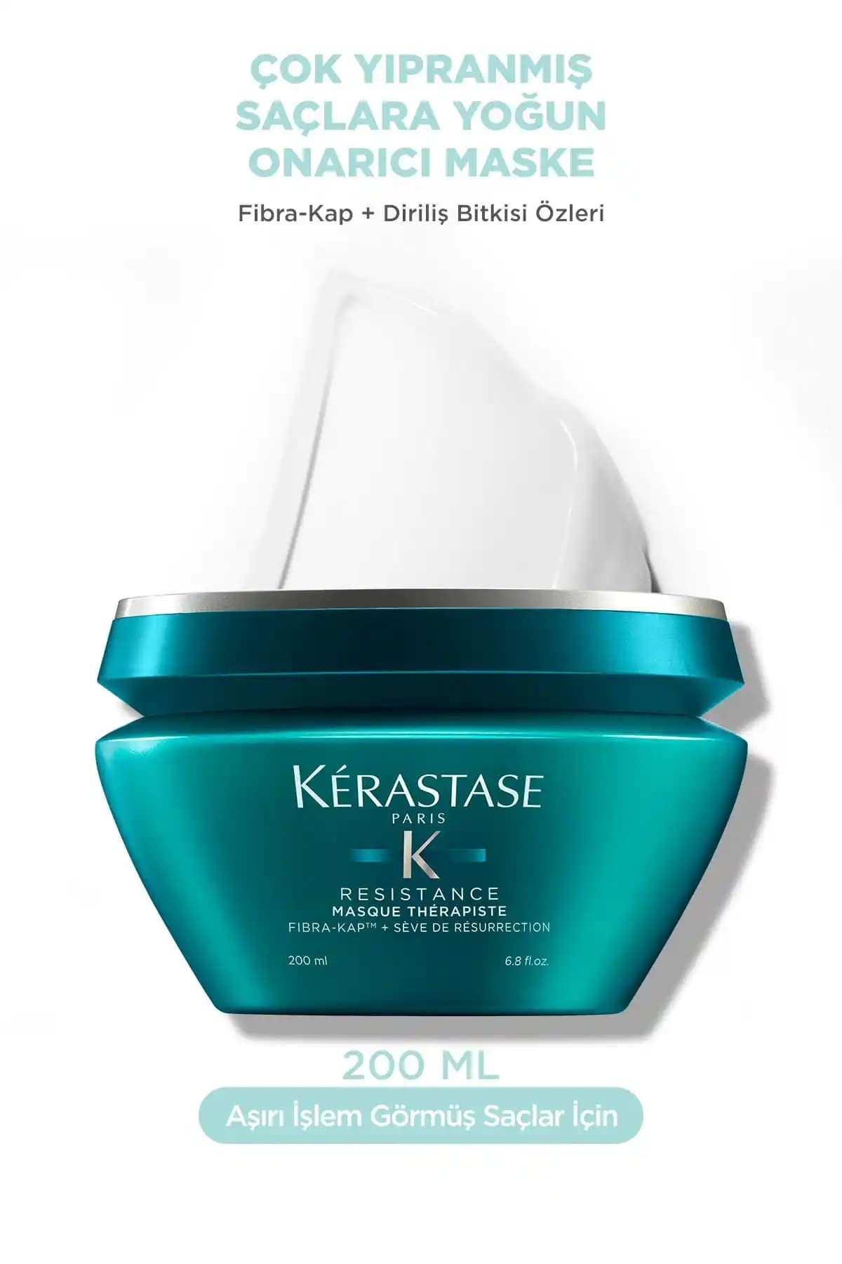 Kerastase Resistance Masque Therapiste ile Yıpranmış Saçlarınızda Derinlemesine Onarım ve Güçlendirme