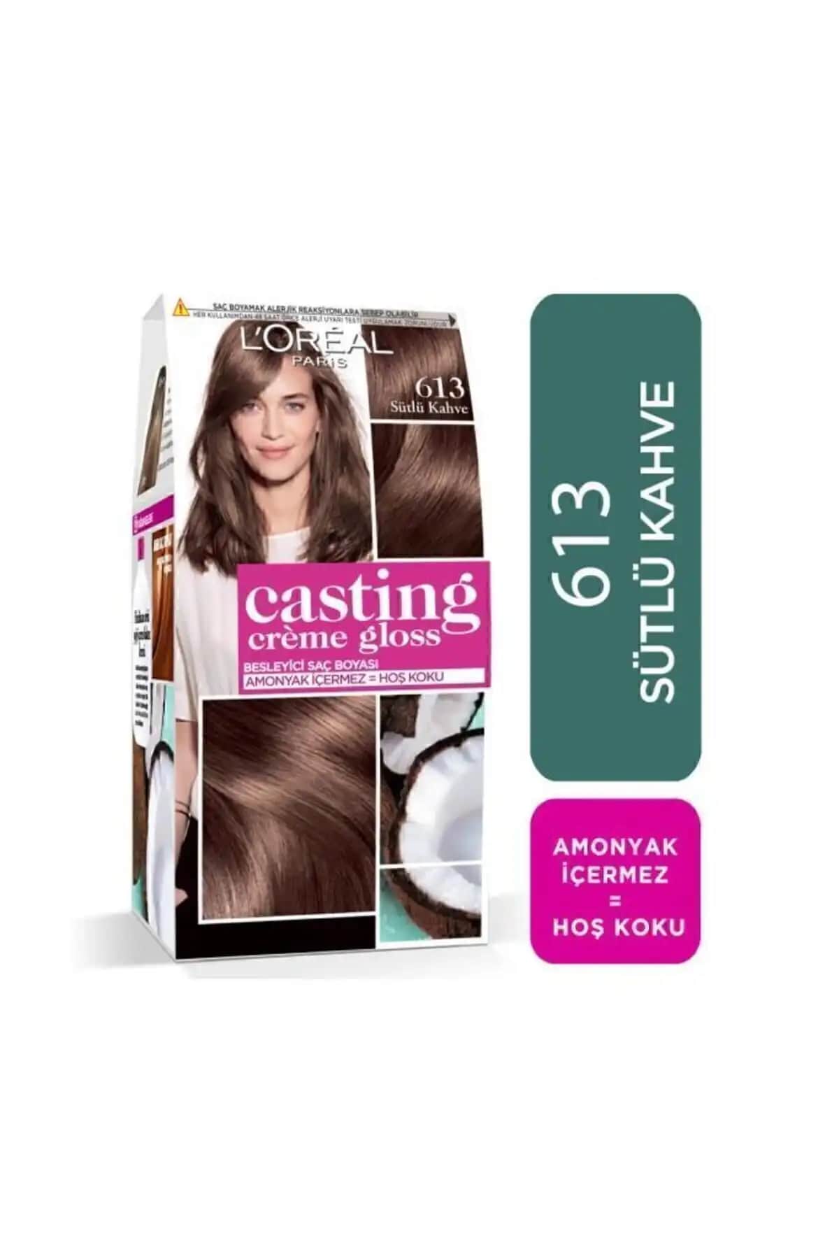 L'Oreal Paris Casting Creme Gloss 613 Sütlü Kahve Doğal ve Kalıcı Saç Boyası Ürün İncelemesi