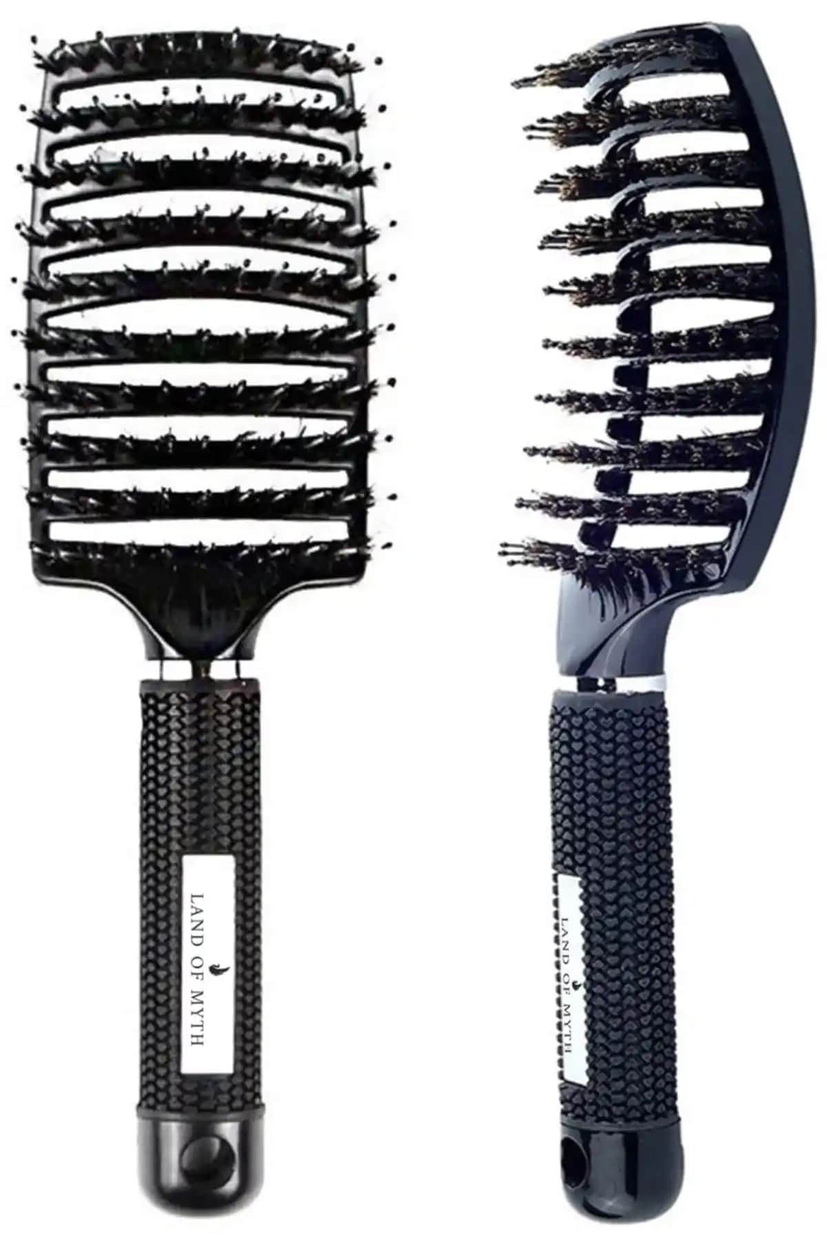 LAND OF MYTH Lom1071 Dolaşık Saç Açma Tarama Fırçası ile Saçlarınızda Doğal Parlaklık ve Sağlık