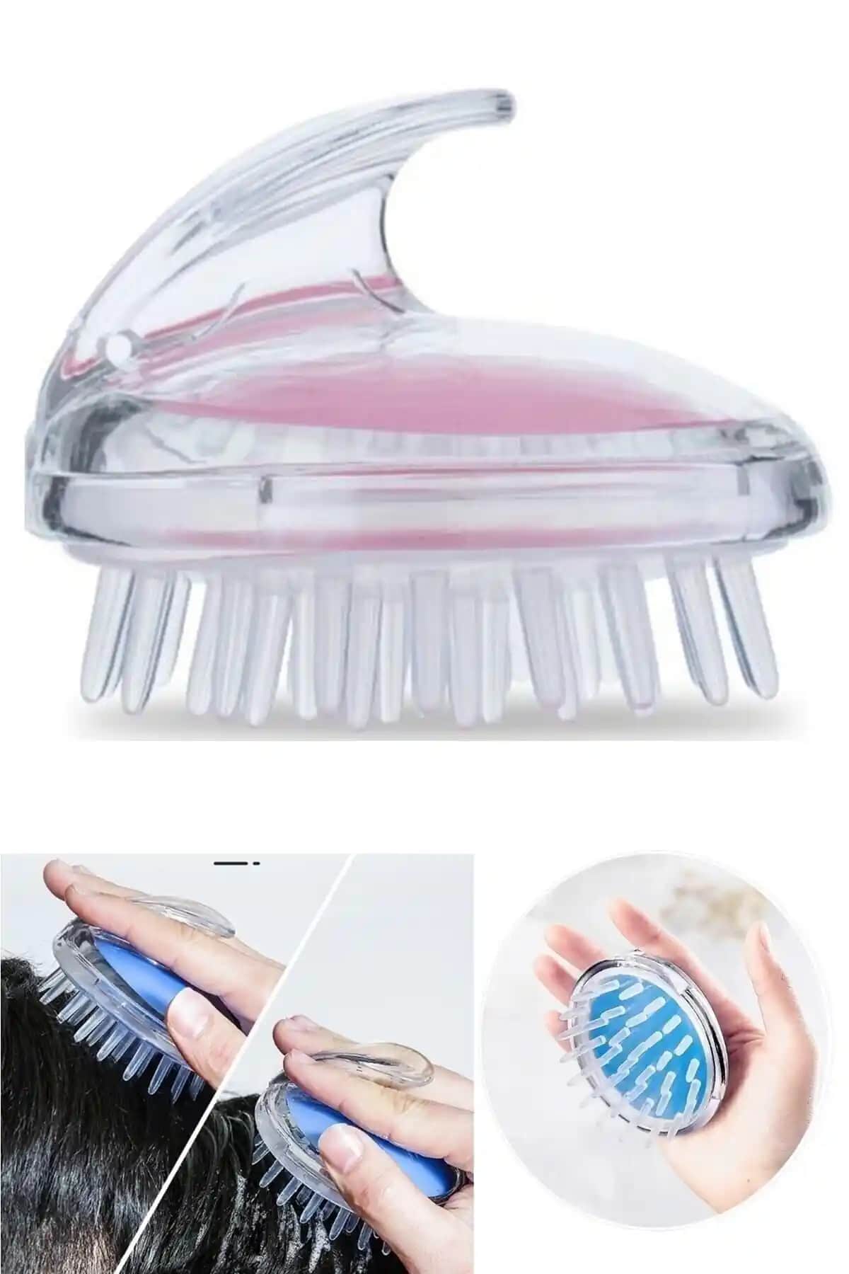 Mutlu Store Saç Masaj Tarağı ile Saç Derisini Canlandırma ve Sağlığı Destekleme