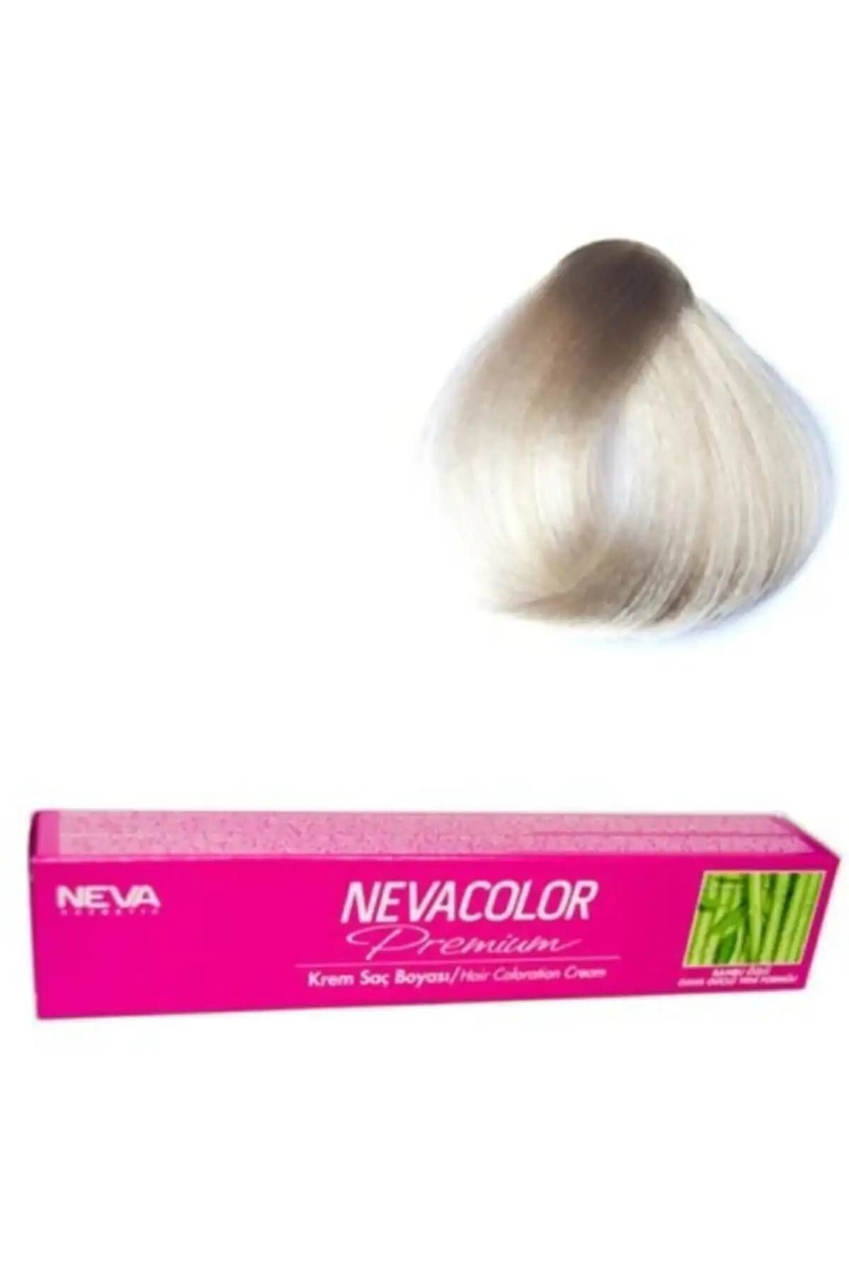 Neva Color Nevacolor Tüp Boya 12.01 Yoğun Küllü ve Kalıcı Saç Boyama Çözümü