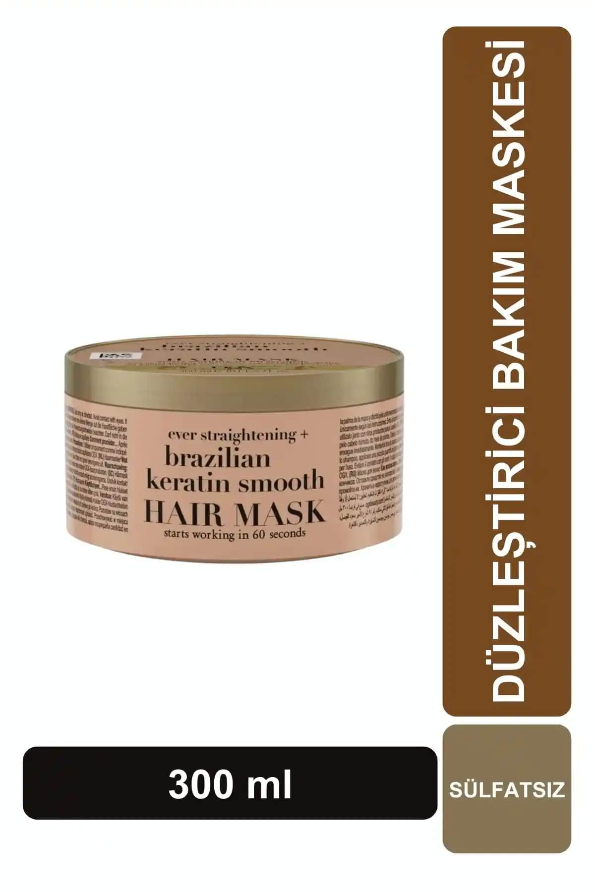 OGX Brezilya Keratinli Saç Maskesi: Güçlendirici ve Parlaklık Sağlayan Etkili Ürün