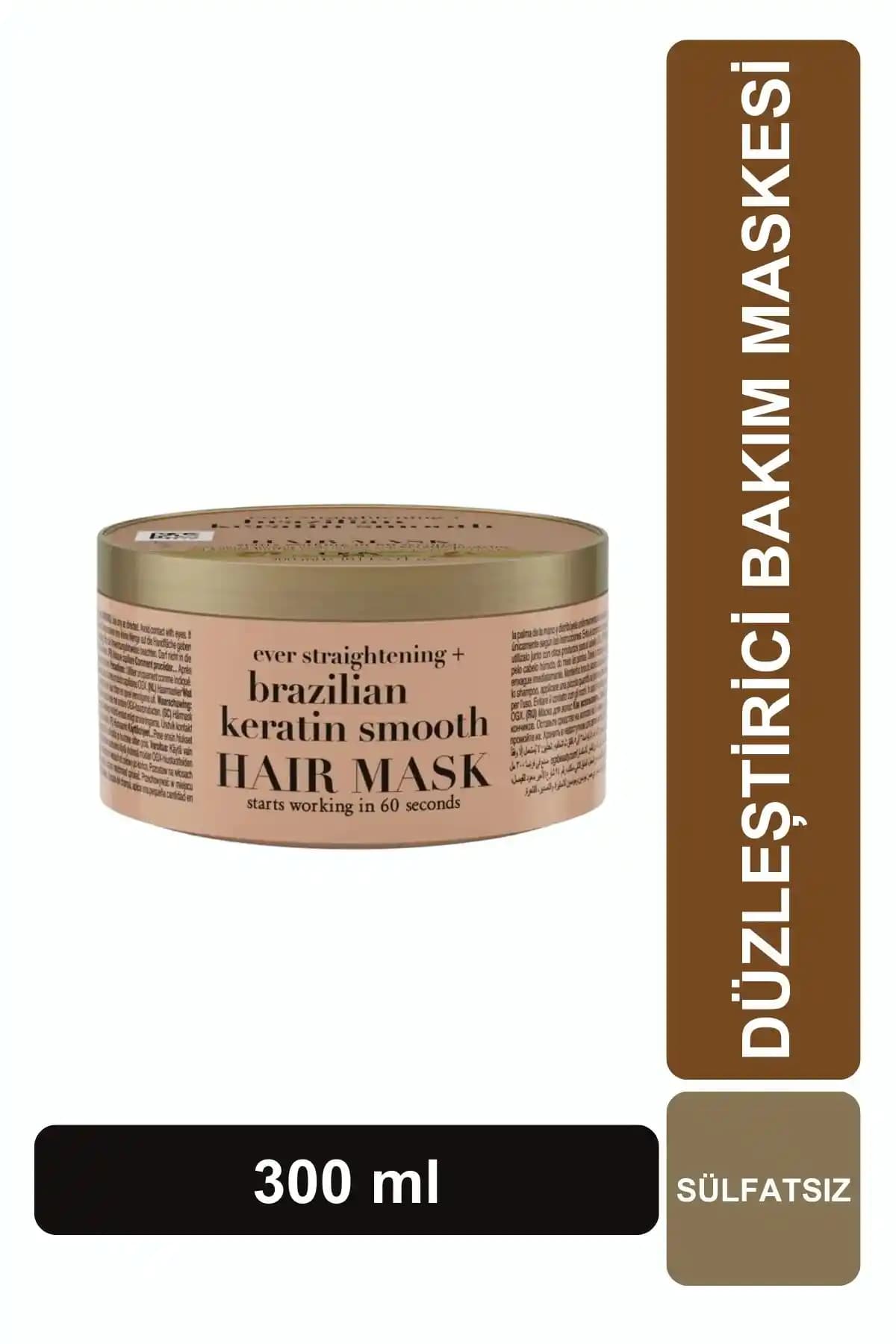 OGX Brezilya Keratinli Saç Maskesi: Güçlendirici ve Parlaklık Sağlayan Etkili Ürün