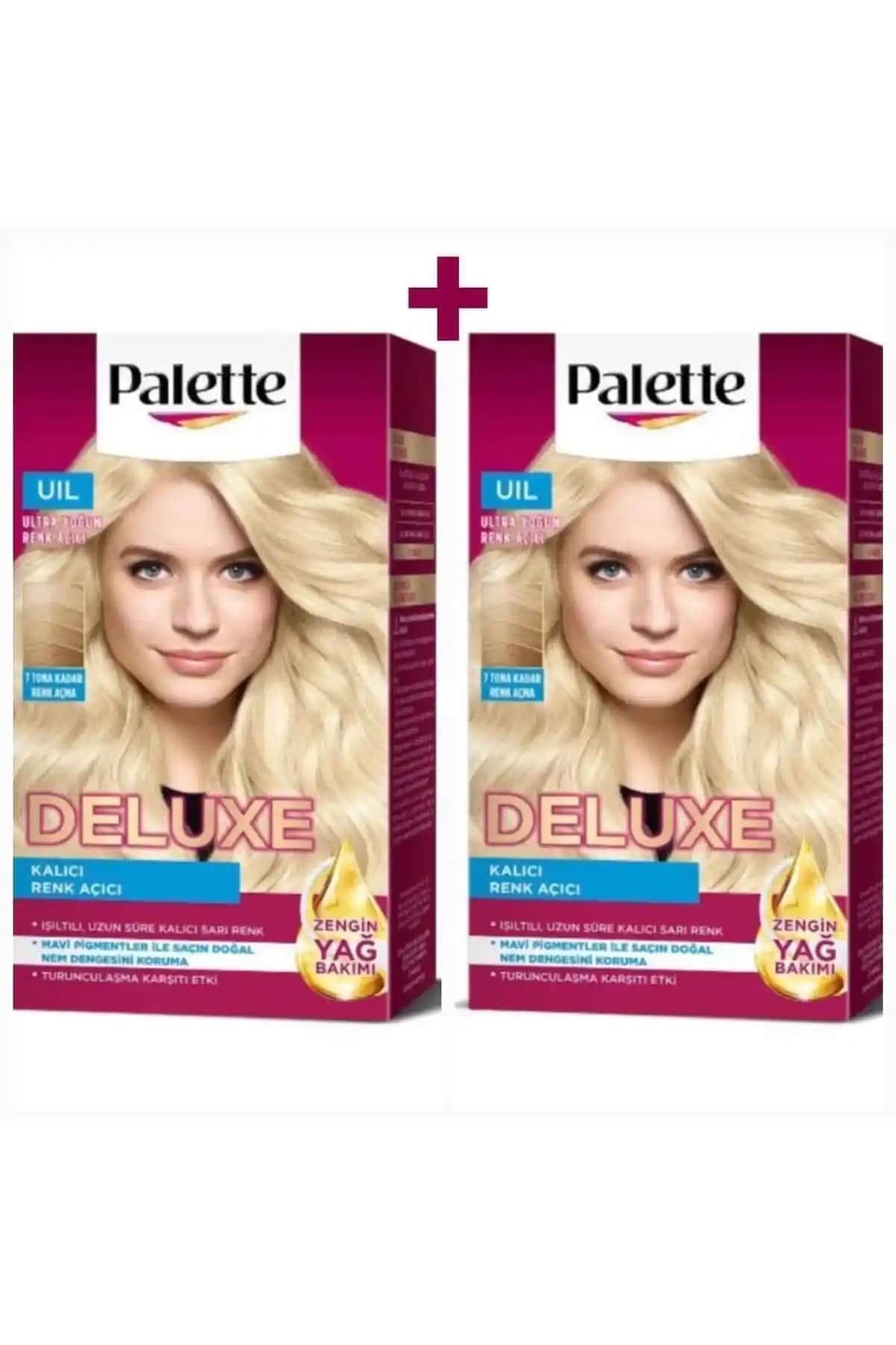 Palette Deluxe Uil Ultra Yoğun Renk Açıcı ile Evde Profesyonel Saç Açma Çözümü