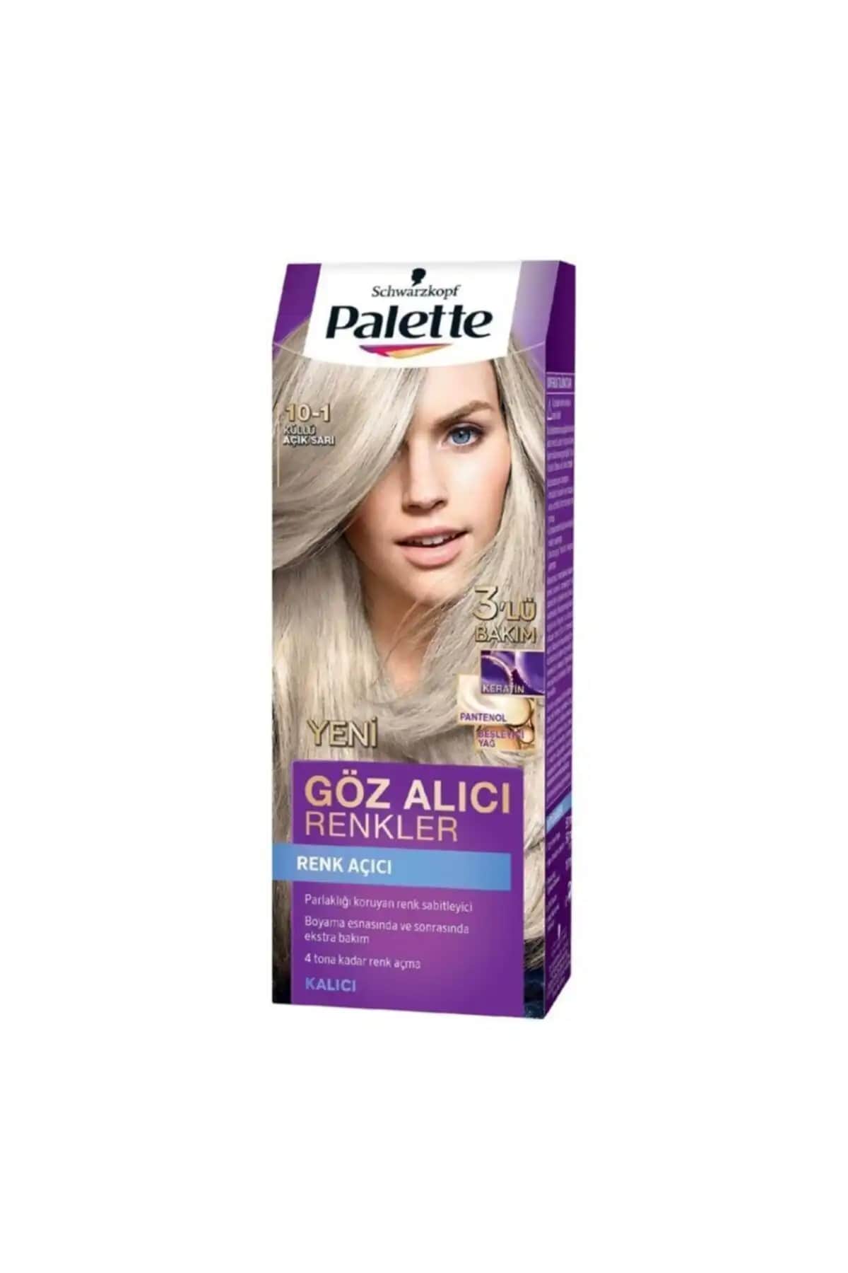 Palette Yoğun Göz Alıcı Renkler Renk Açıcı 10-1 Küllü Açık Sarı İnceleme ve Kullanım Rehberi