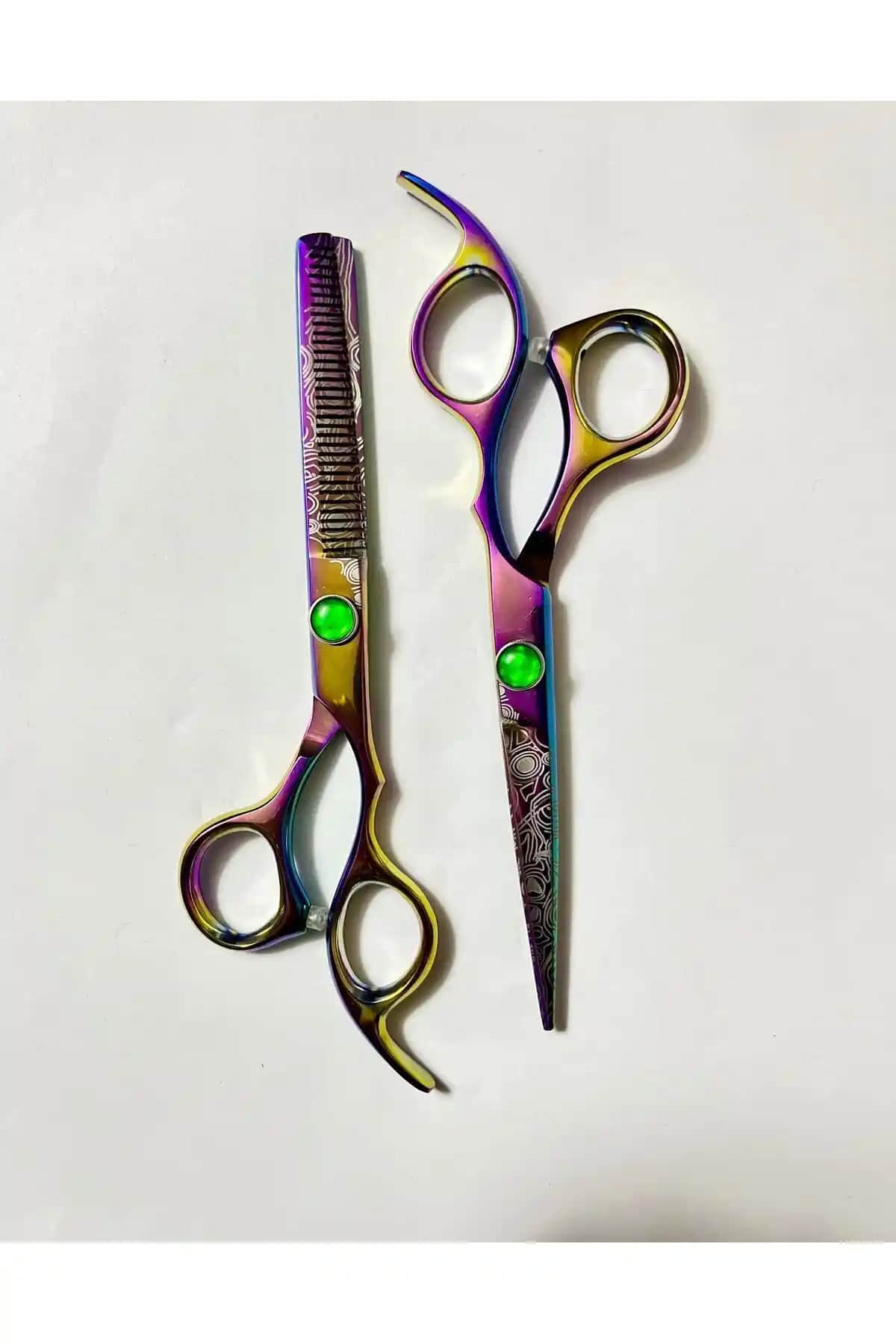 SARAH Saç Duz ve Ara Makas Seti Profesyonel ve Ev Kullanımı İçin Yüksek Kalite