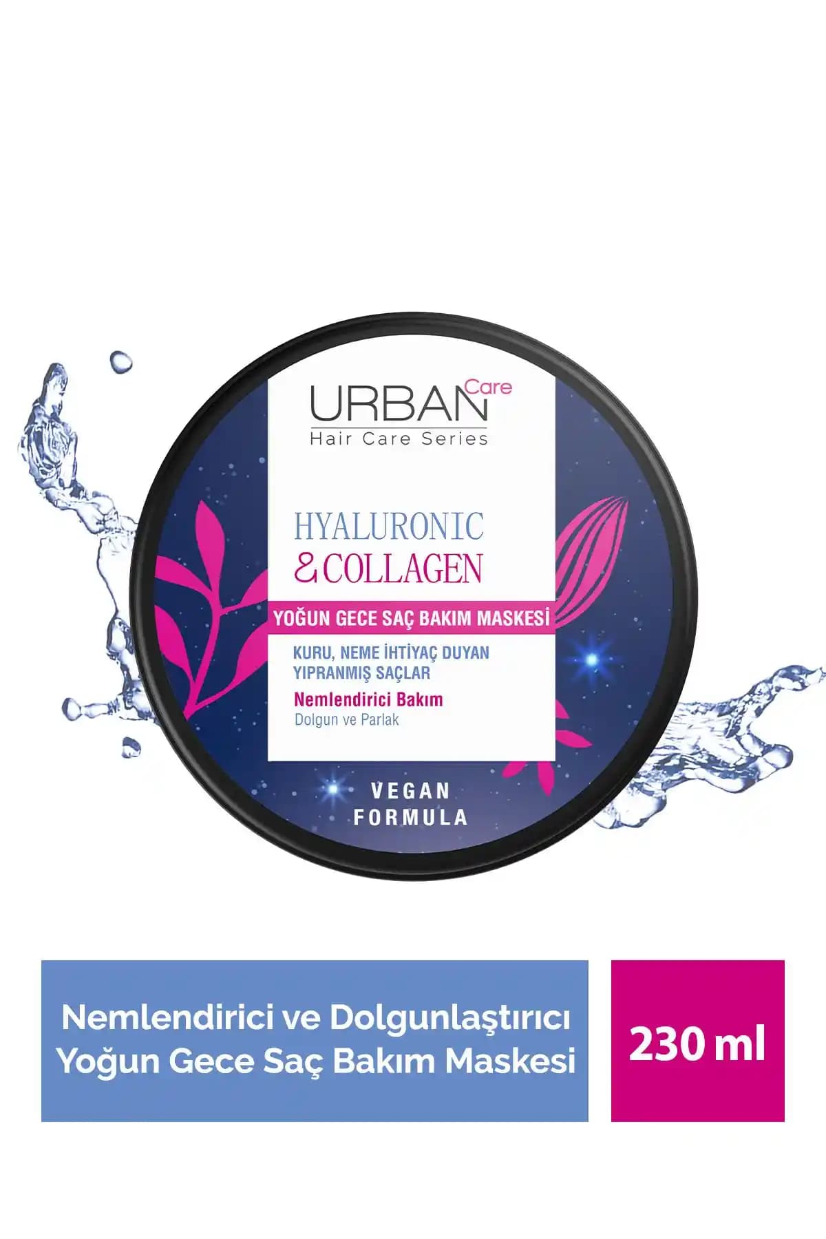 Urban Care Hyaluronik Asit ve Kolajen İçeren Yoğun Gece Saç Bakım Maskesi İncelemesi