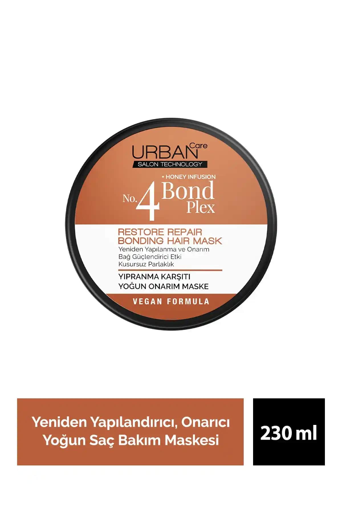 Urban Care No.4 Bond Plex Restore Repair: Yıpranmış Saçlar İçin Güçlendirici ve Besleyici Çözüm