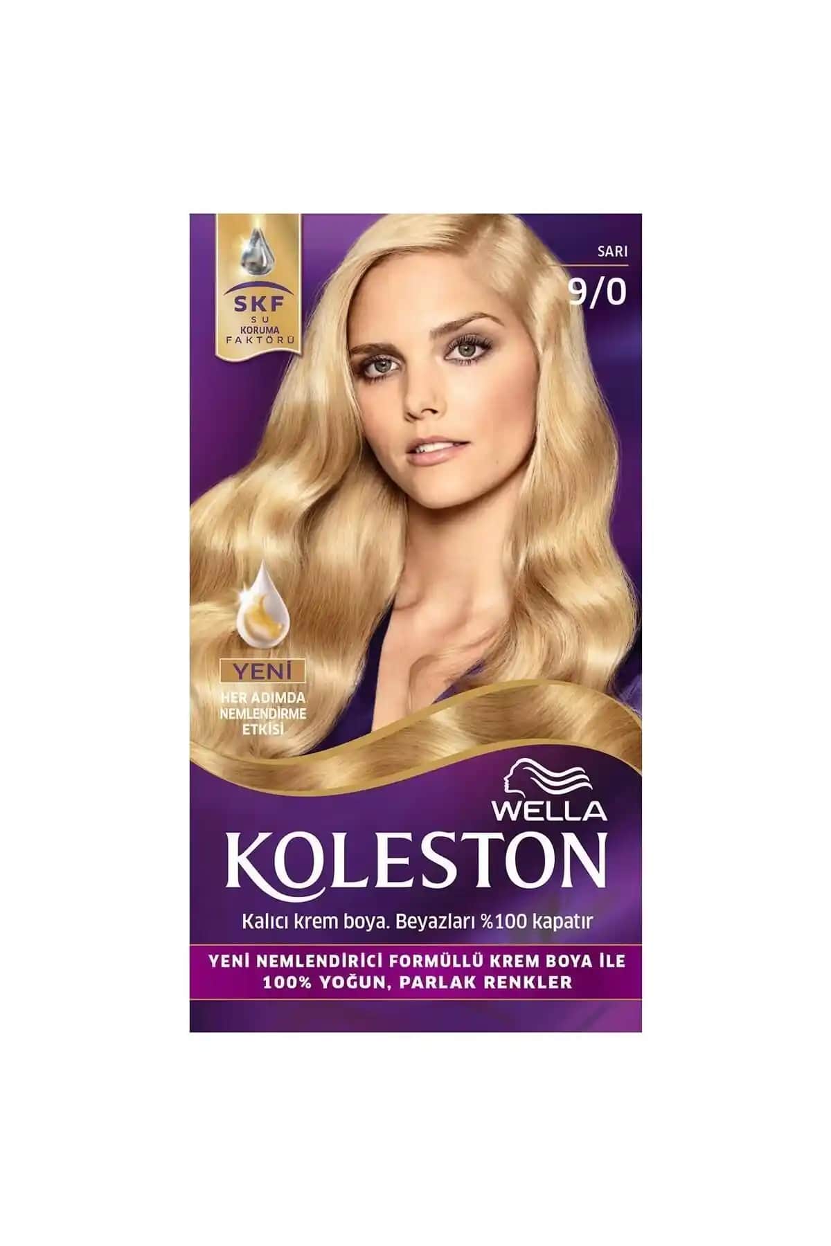 Wella Koleston Kit Saç Boyası 9/0 Sarı: Kalıcı ve Parlak Sarı Renk Deneyimi
