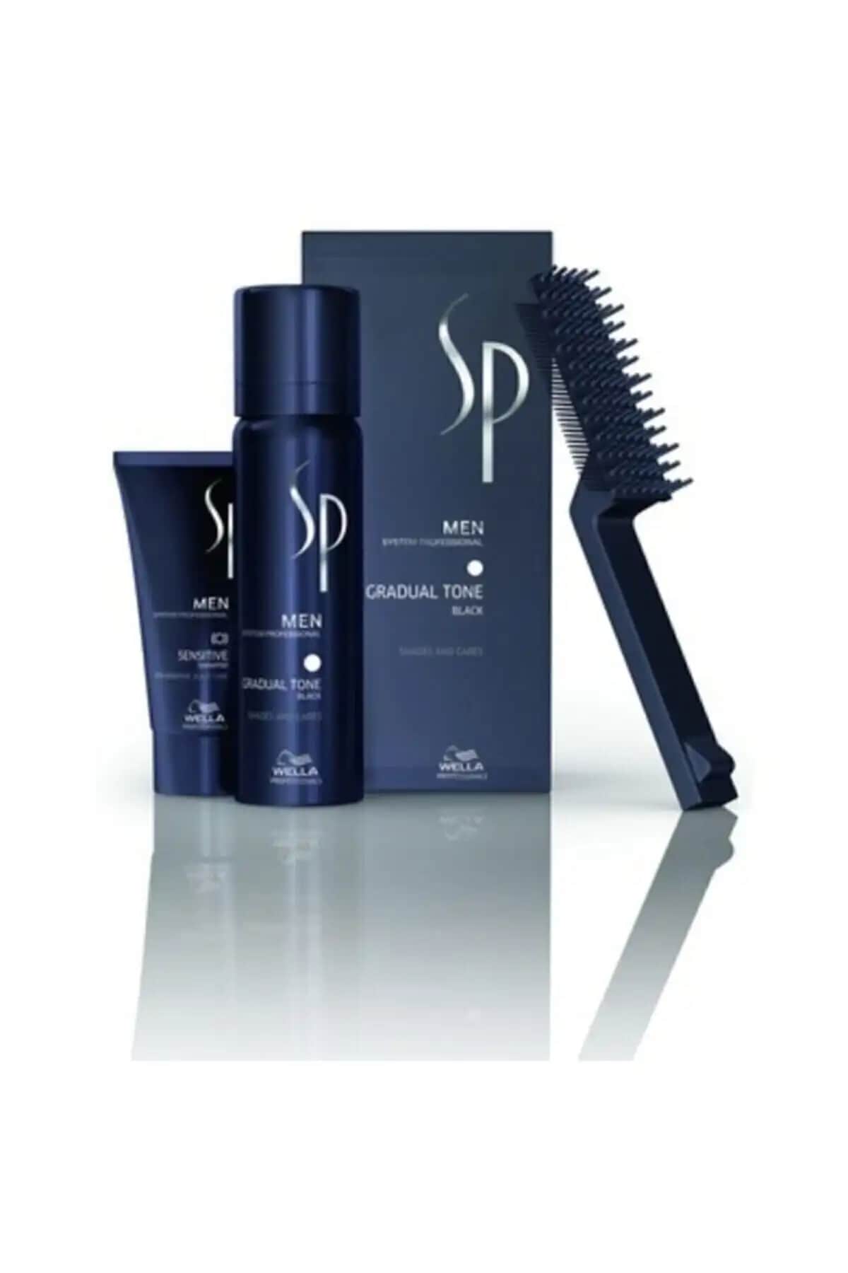 Wella Professionals Sp Men Pigment Mousse Siyah Erkekler İçin Doğal ve Hafif Renk Değişimi Sağlayan Ürün