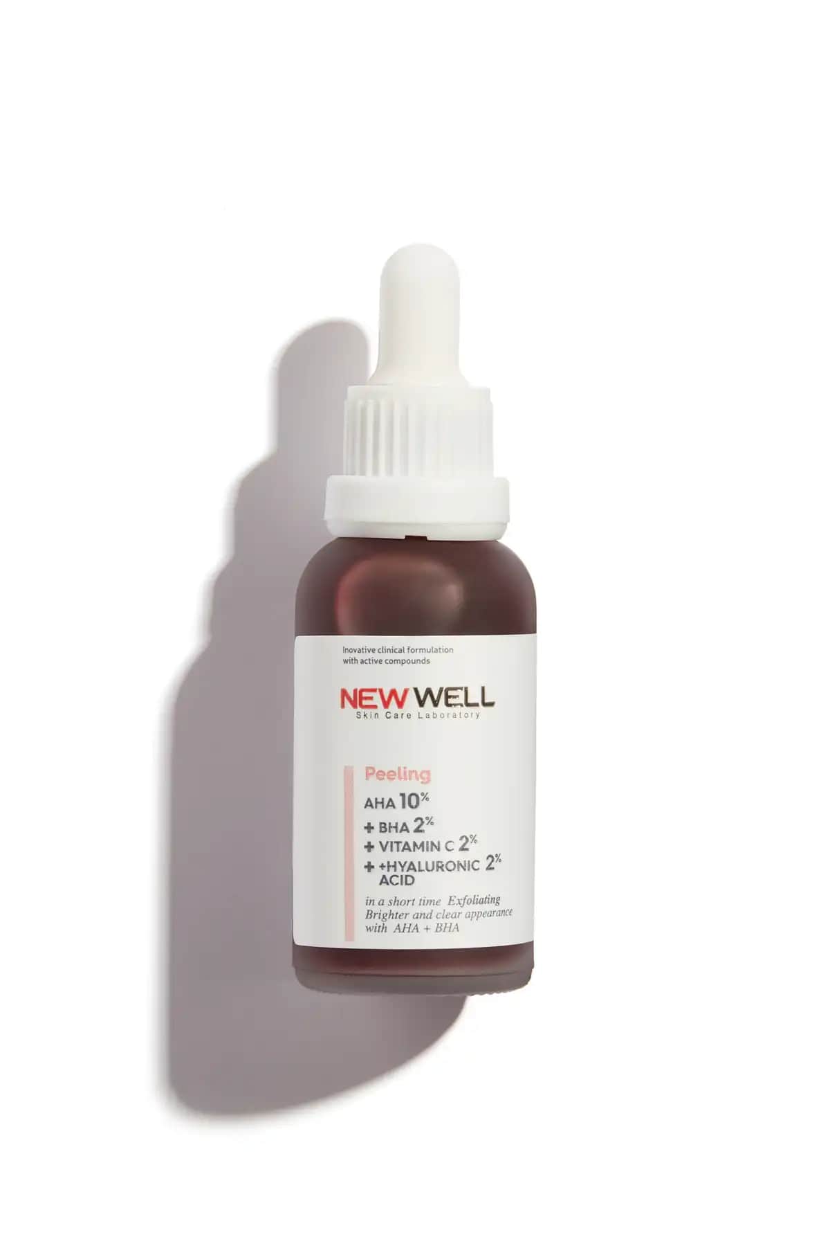 AHA ve BHA İçeren Kırmızı Peeling Serumu ile Cilt Yenileme ve Parlaklık Artışı