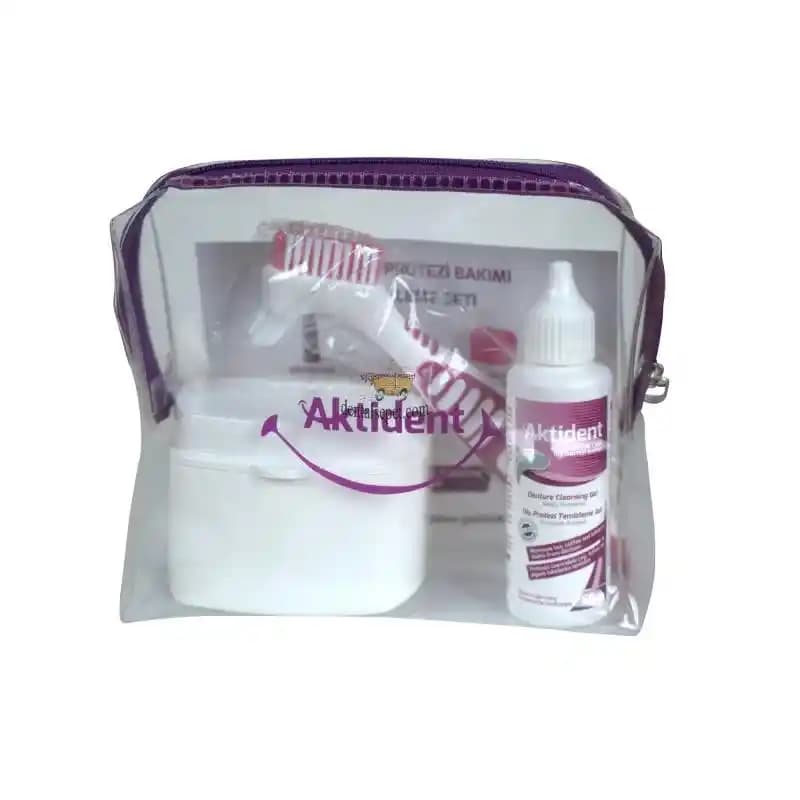 Aktident Diş Protezi Temizleme Setleri ile Hijyenik ve Estetik Gülüşler İçin Uygun Bakım