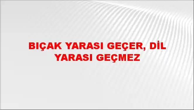 Bıçak Yarası Nasıl İyileşir ve Yara İzlerini Gelişmiş Yöntemlerle Azaltma