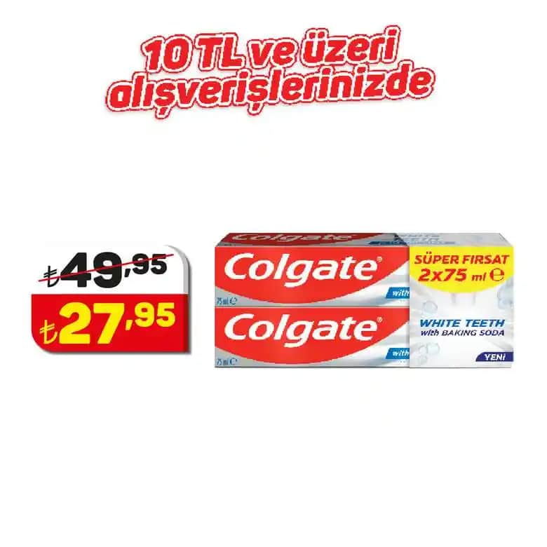 Bim ve Colgate İş Birliğiyle Uygun Fiyatlı Güvenilir Diş Bakım Ürünleri
