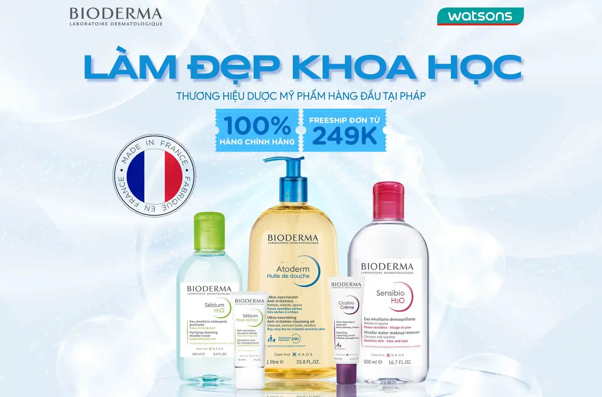 Bioderma ve Watsons İşbirliği ile Güvenilir Cilt Bakımı Çözümleri