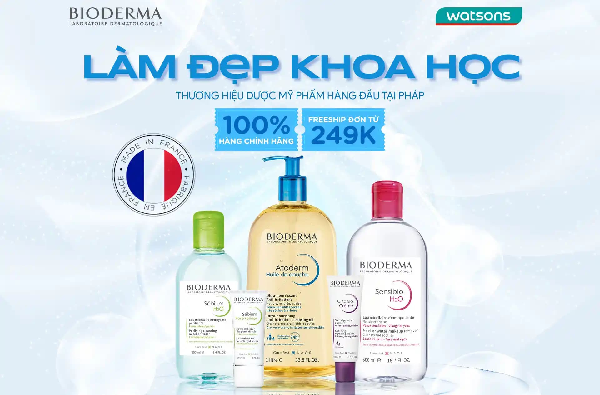 Bioderma ve Watsons İşbirliği ile Güvenilir Cilt Bakımı Çözümleri