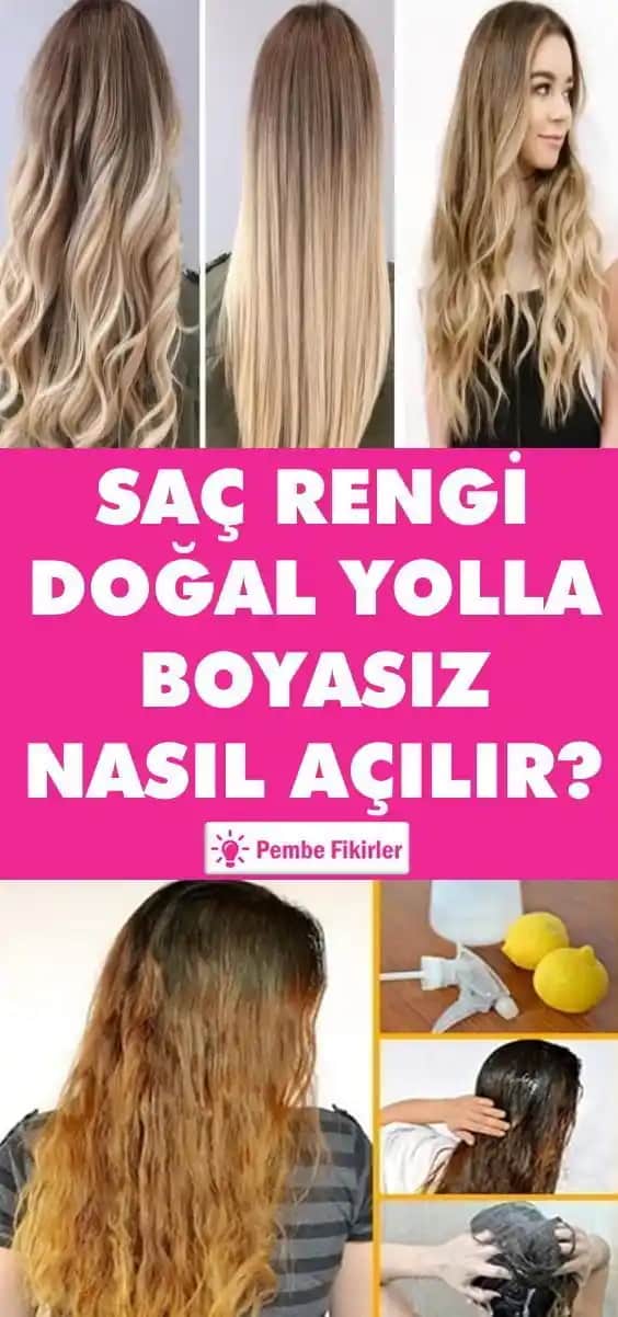 Boyasız Saç Beyazlatma Yöntemleri ve Doğal Güzelliğinizi Koruma İpuçları