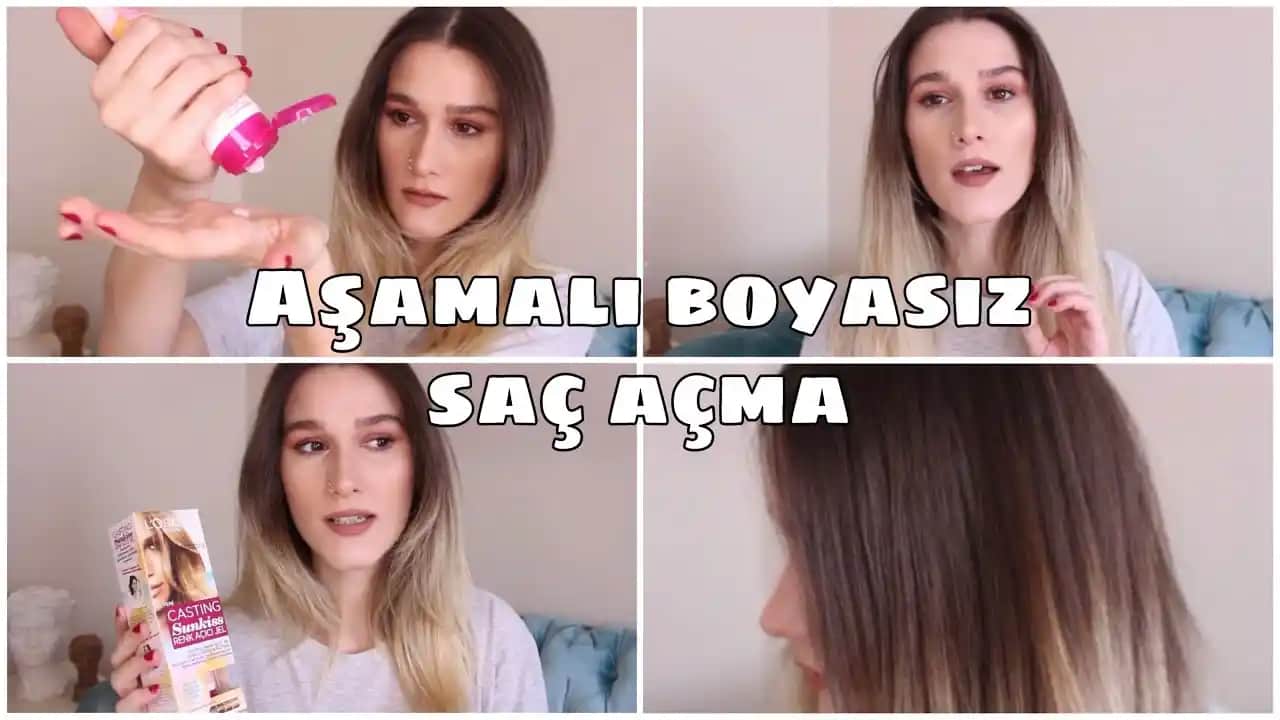 Boyasız Saç Rengi Açma Yöntemleri Doğal ve Güvenli Alternatifler