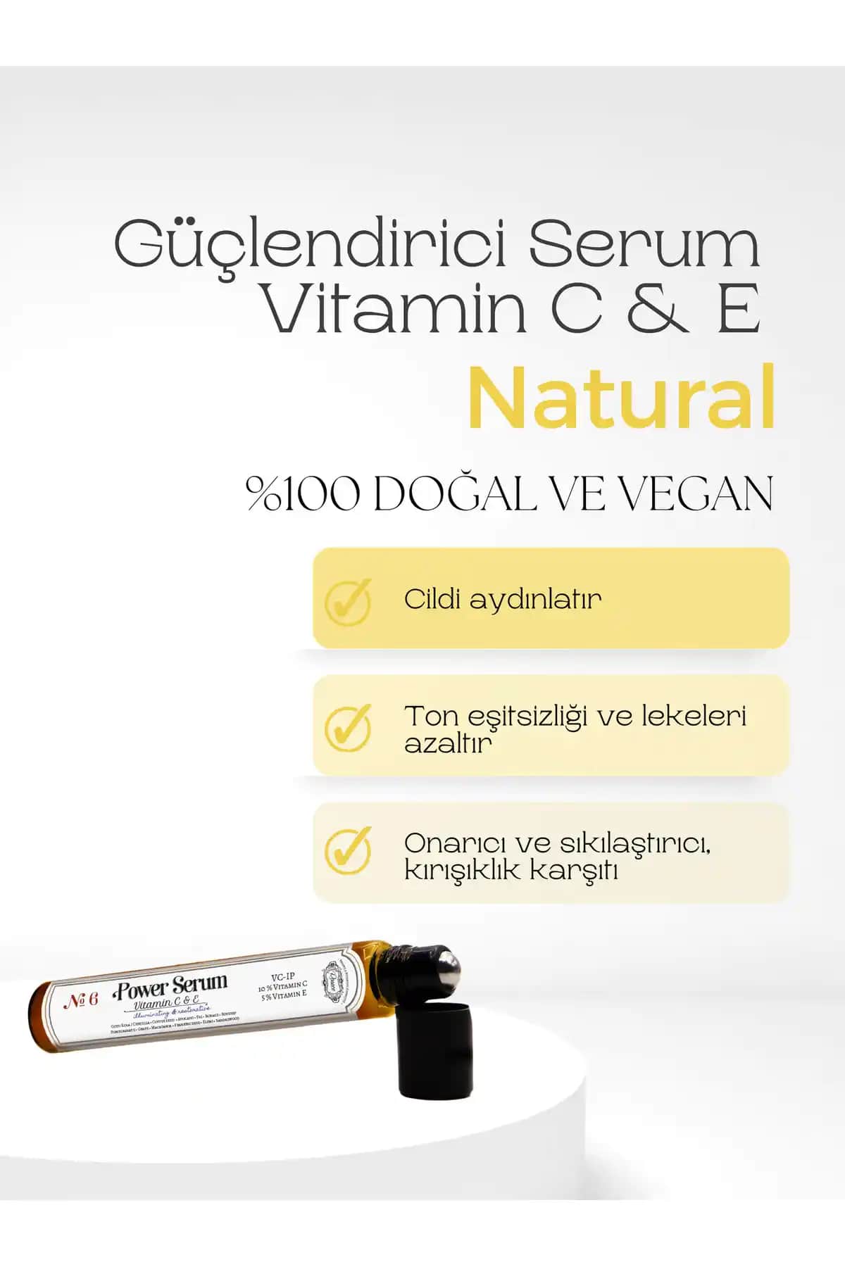 C ve E Vitamini Serumu ile Cilt Sağlığını Güçlendiren Doğru Bakım Rehberi