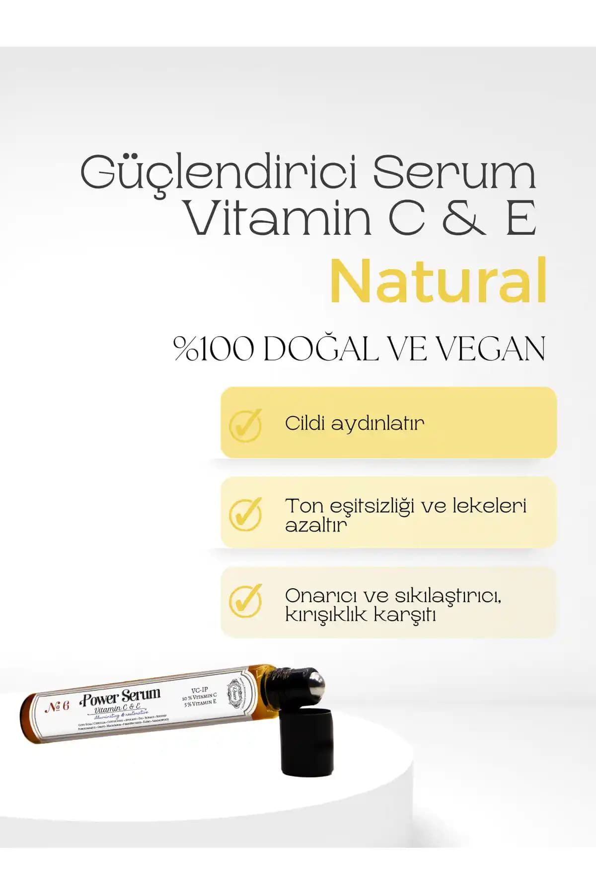 C ve E Vitamini Serumu ile Cilt Sağlığını Güçlendiren Doğru Bakım Rehberi