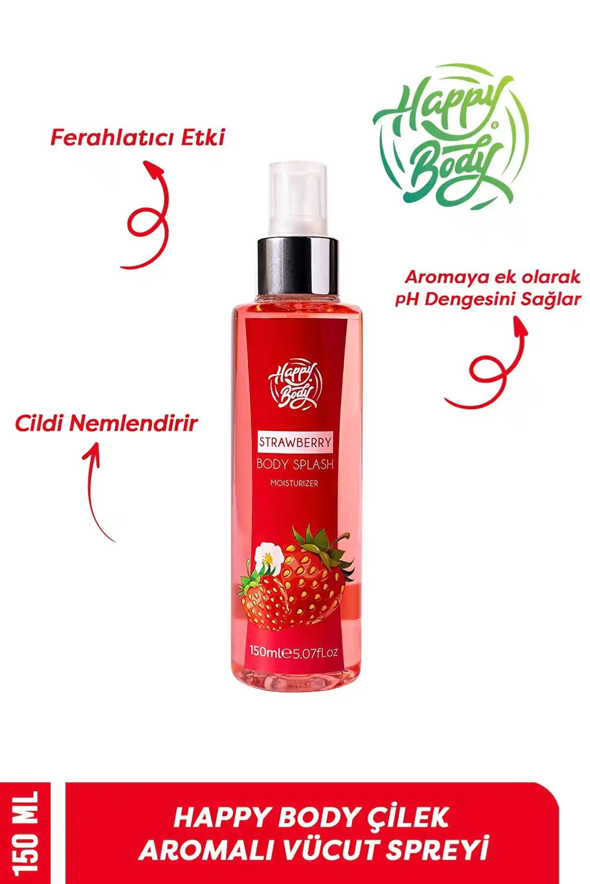 Çilekli Vücut Spreyi: Yaz ve Gün Enerjisini Yansıtan Ferahlatıcı Kozmetik Ürünleri