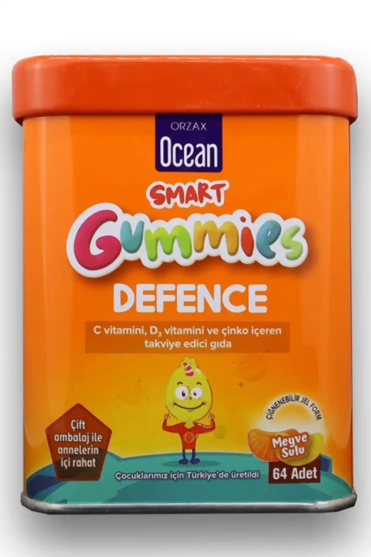 Çocuklar İçin Bağışıklık Destekleyici Ocean Smart Gummies Defence Ürünü