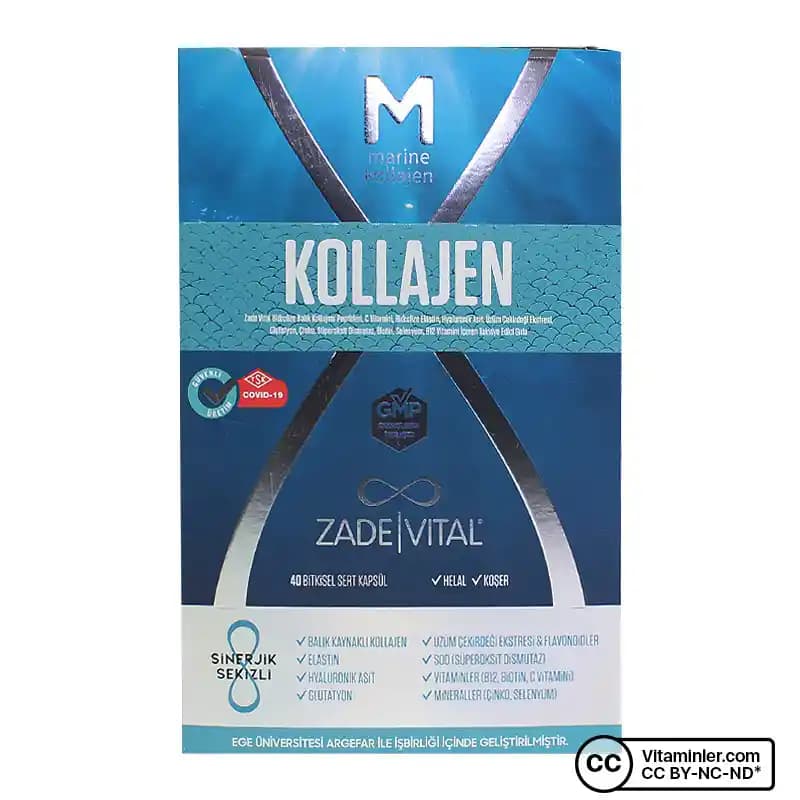 Denizden Gelen Güzellik: Zade Vital Marine Kollajen ile Cilt Sağlığını Destekle