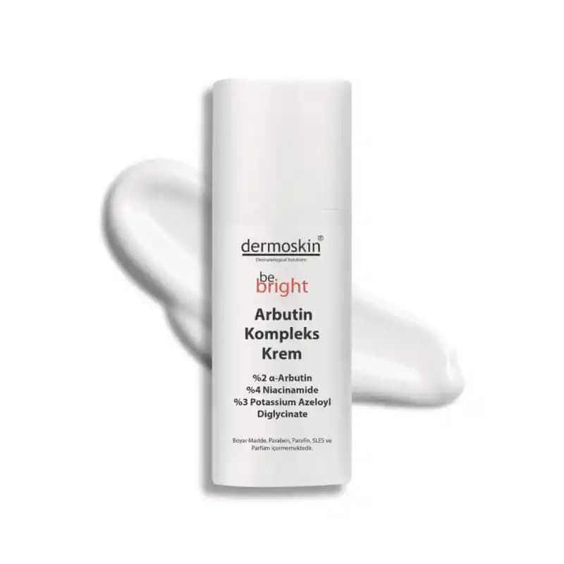 Dermoskin Arbutin Kompleks Krem ile Cilt Tonunu Eşitleyen ve Lekeleri Azaltan Güçlü Formül