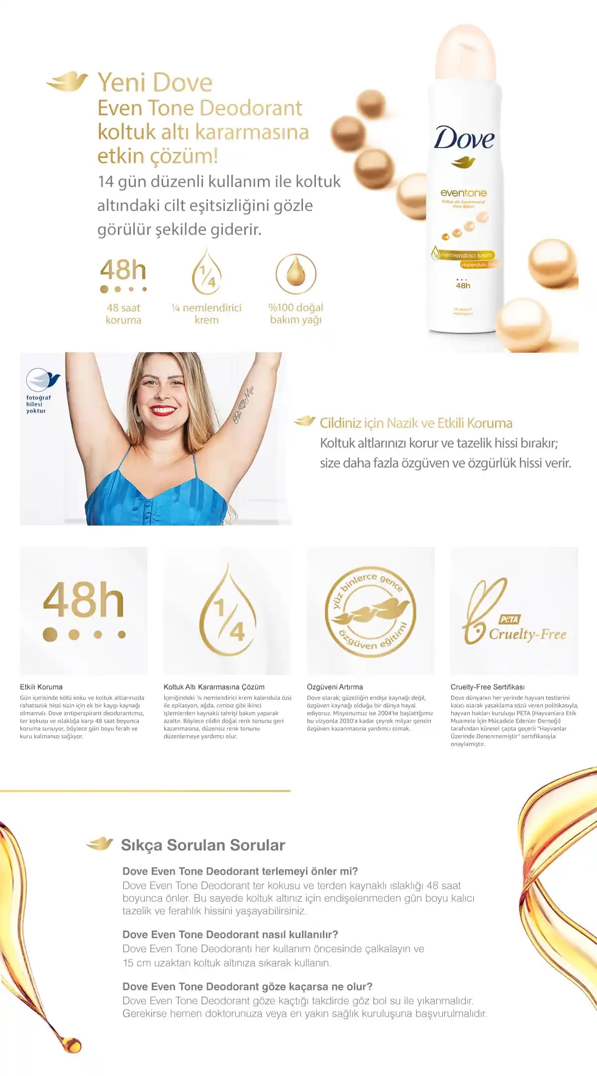 Dove Koltuk Altı Deodorantları: Etkili Koruma ve Günlük Kullanım İpuçları