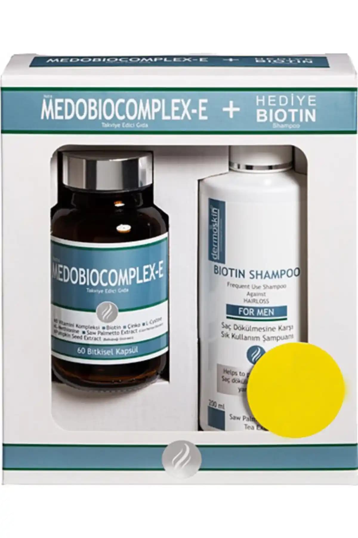 Erkekler İçin Medobiocomplex Biotin Şampuanı Saç Sağlığını Güçlendiren Doğal Çözüm