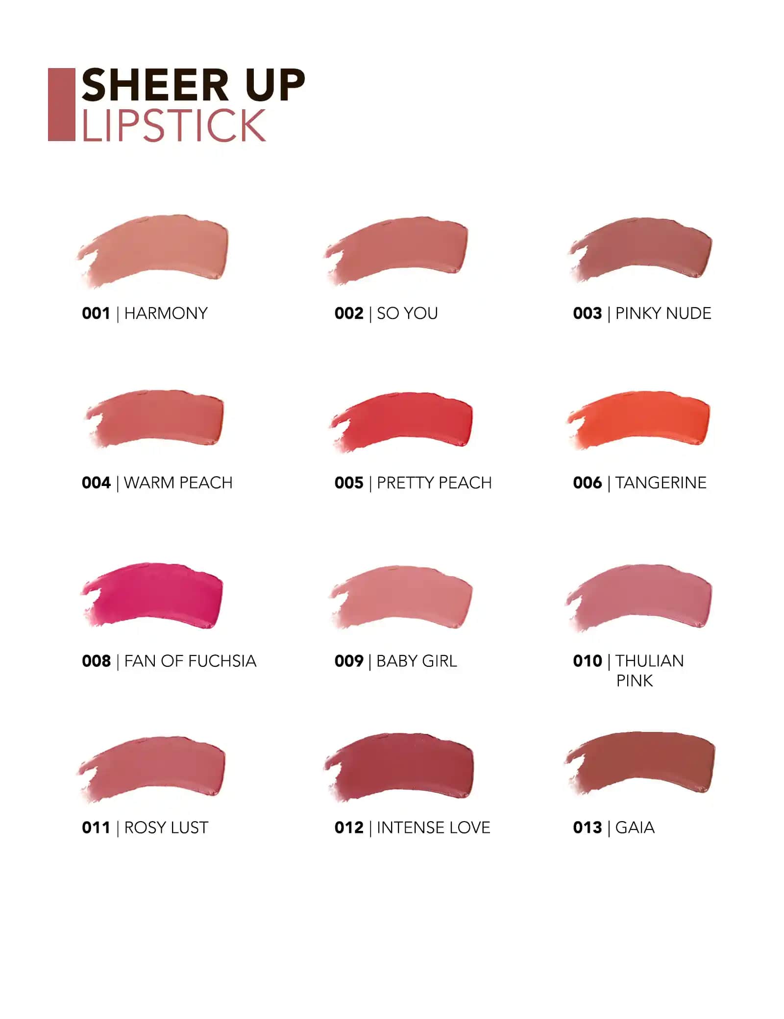 Flormar Sheer Up Ruj: Doğal Görünüm ve Hafif Parıltı Sunan Dudak Rujları