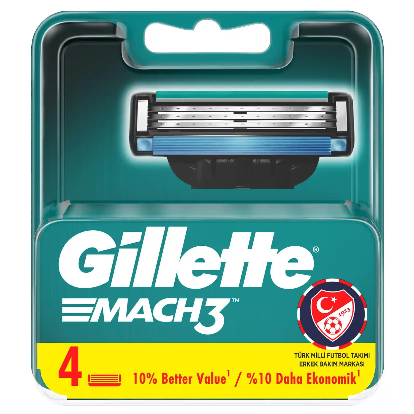 Gillette Mach3 Yedek Tıraş Bıçağı 24’lü Karton Paket: Erkek Bakımında Güç ve Konforun Buluşması