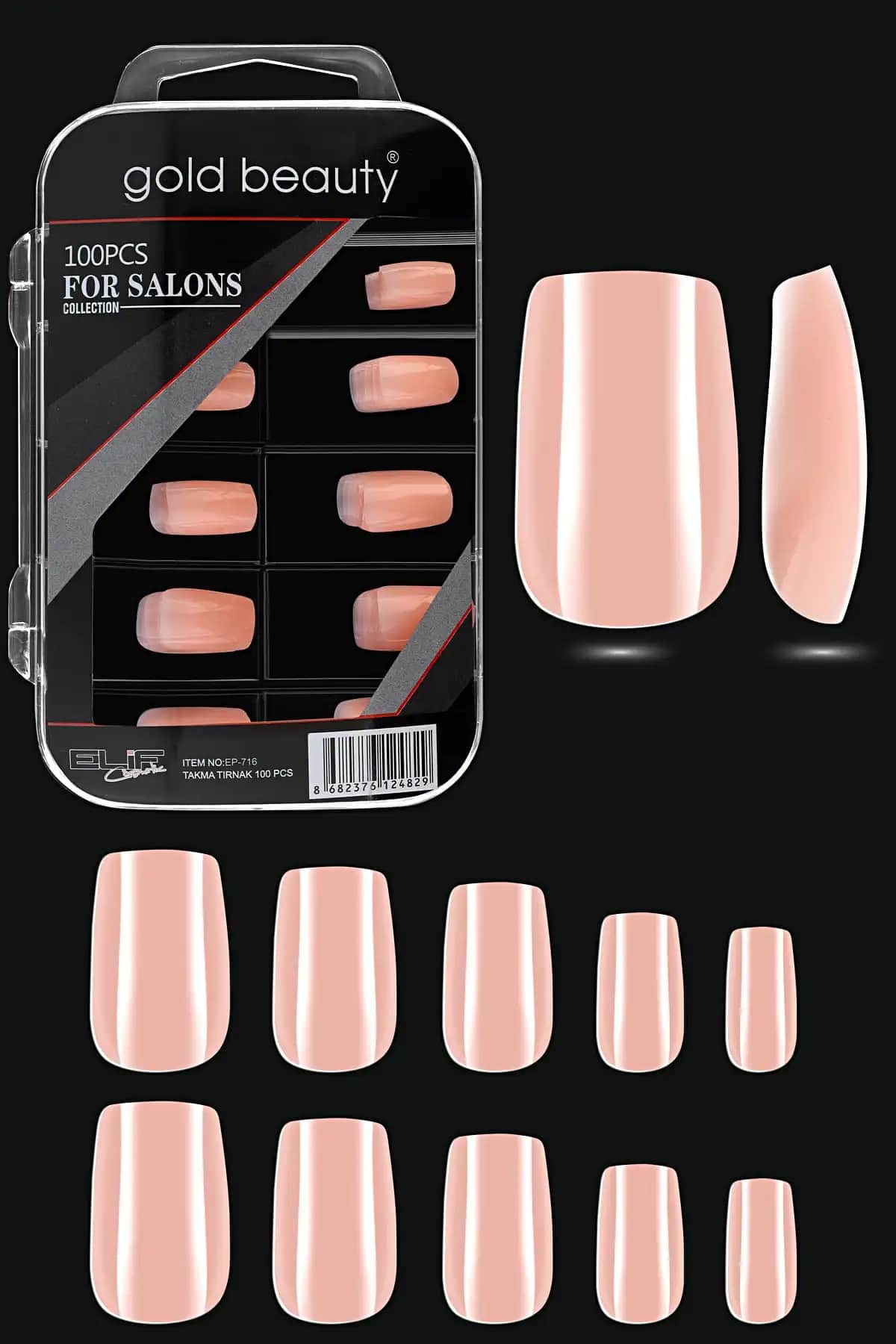 Gold Beauty Takma Tırnaklar: Estetik ve Sağlıklı Tırnaklar İçin Profesyonel Çözümler